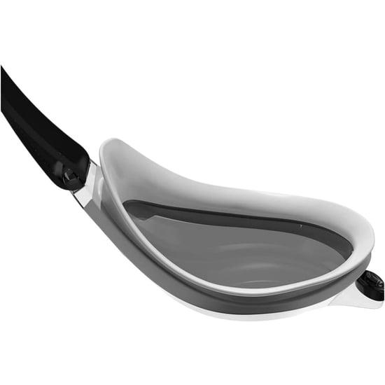 Speedo Unisex Fastskin Speedsocket 2 zwembril voor volwassenen (Zwart/Wit/Rook) - Image 4