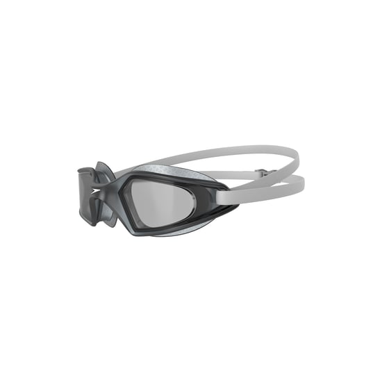 Speedo Unisex zwembril Hydropulse Smoke voor volwassenen (Wit/olifantgrijs/rook) - Image 3