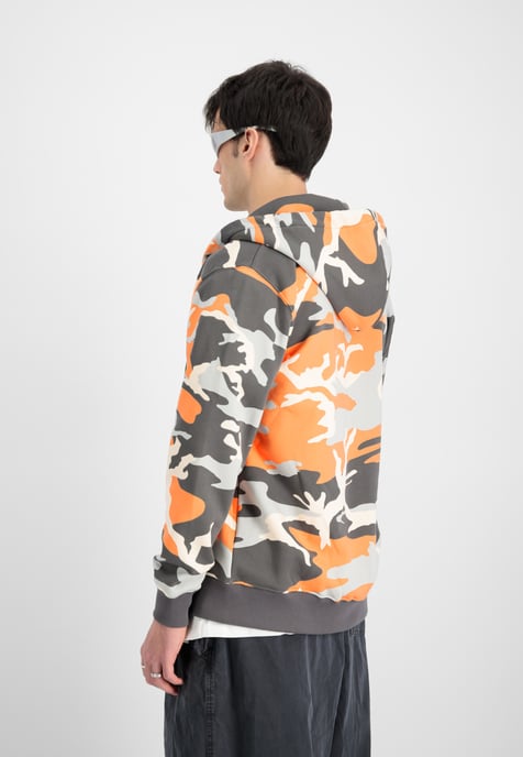Basic Big Logo Camo PP Zip Hoodie - Image 3