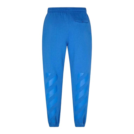 Off White Heren zweetbroek (Blauw) - Image 1