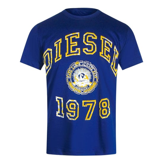 Diesel Heren 1978 Design Groot T-Shirt (Marineblauw) - Image 1