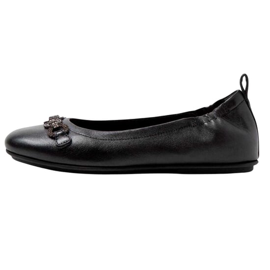 Fit Flop Dames/Dames Allegro Sprankelende Ballerina Flats (Zwart) - Image 2