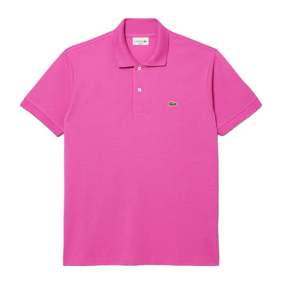 Lacoste Heren L.12.12 Original Pique Klassiek Poloshirt (Roze) - Image 1