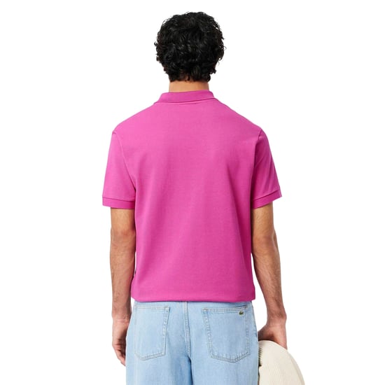 Lacoste Heren L.12.12 Original Pique Klassiek Poloshirt (Roze) - Image 2