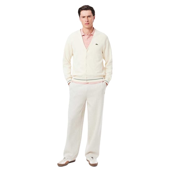 Lacoste Heren L.12.12 Marl Klassiek Poloshirt (Roze) - Image 5