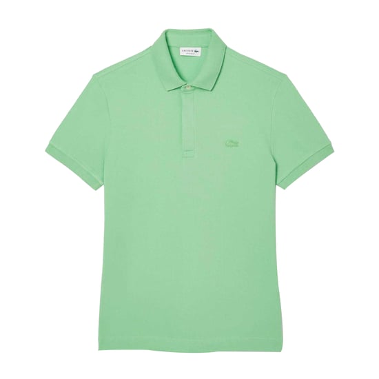Lacoste Heren Pique Stretch Regular Poloshirt (Groen) - Image 1