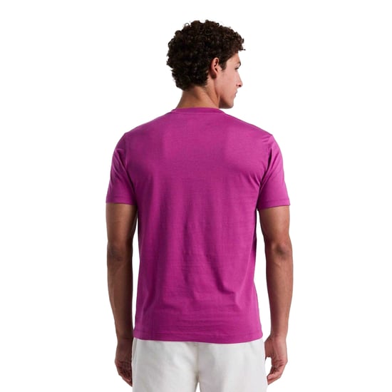 Original Penguin Heren Geborduurd T-shirt met logo (Paars) - Image 2