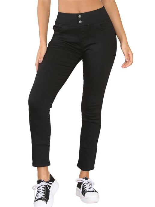 Enzo | Dames Wijde Taille Jeans - Image 1