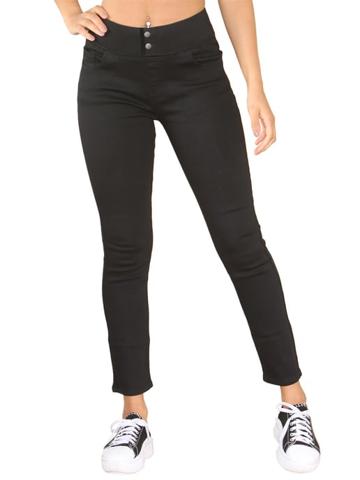 Enzo | Dames Wijde Taille Jeans - Image 2