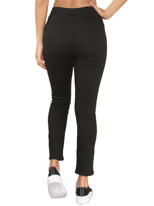 Enzo | Dames Wijde Taille Jeans - Image 3