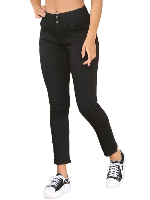 Enzo | Dames Wijde Taille Jeans - Image 4
