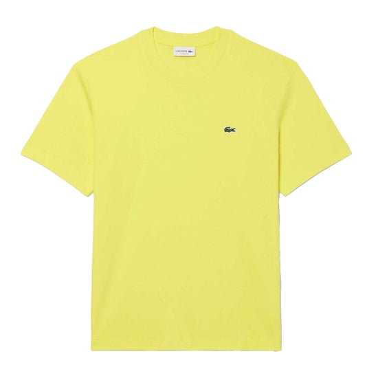Lacoste Katoenen heren-T-shirt (Geel) - Image 1
