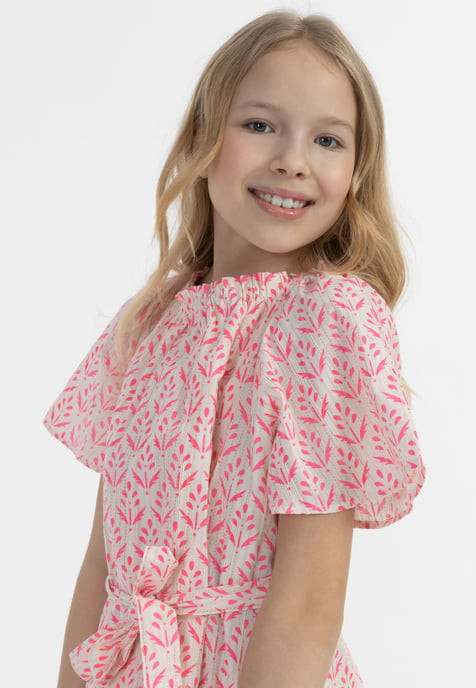 IZIA Zomerjurk Meisje neonroze - Image 5