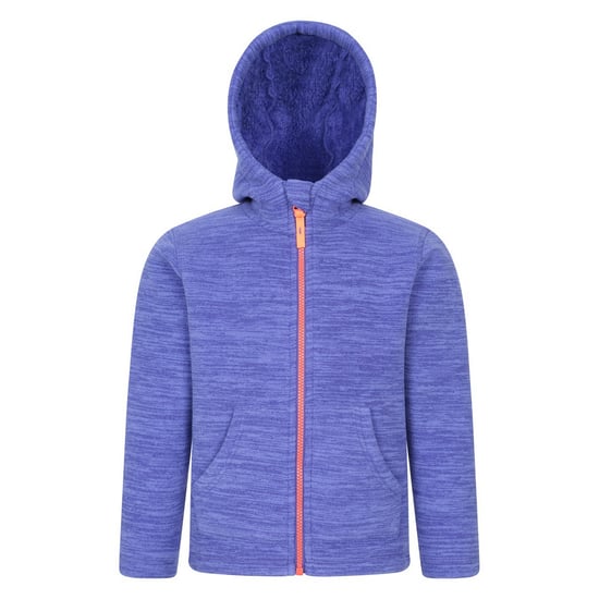 Mountain Warehouse Kinder/Kids Snowdonia II Borg gevoerde Hoodie (Paars) - Image 1