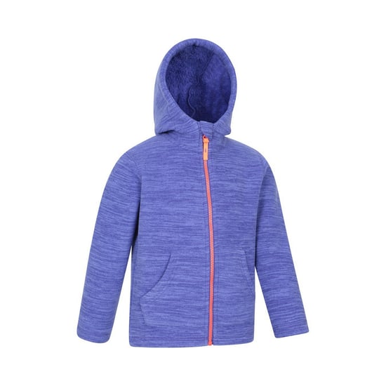 Mountain Warehouse Kinder/Kids Snowdonia II Borg gevoerde Hoodie (Paars) - Image 4
