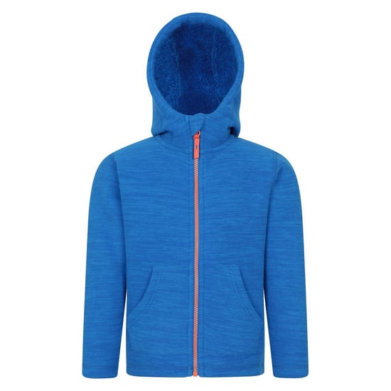 Mountain Warehouse Kinder/Kids Snowdonia II Borg gevoerde Hoodie (Blauw) - Image 1