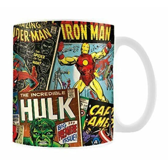 Marvel Retro Strip Cover Mok (Veelkleurig) - Image 1