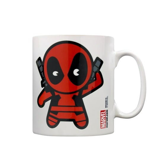 Marvel Kawaii Deadpool mok (Wit/rood) - Image 1