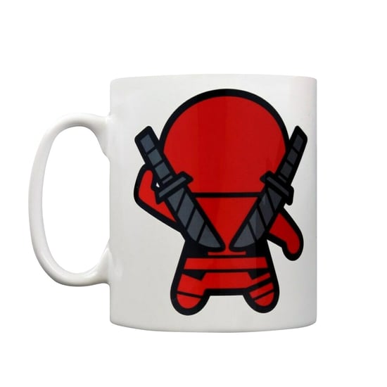 Marvel Kawaii Deadpool mok (Wit/rood) - Image 3