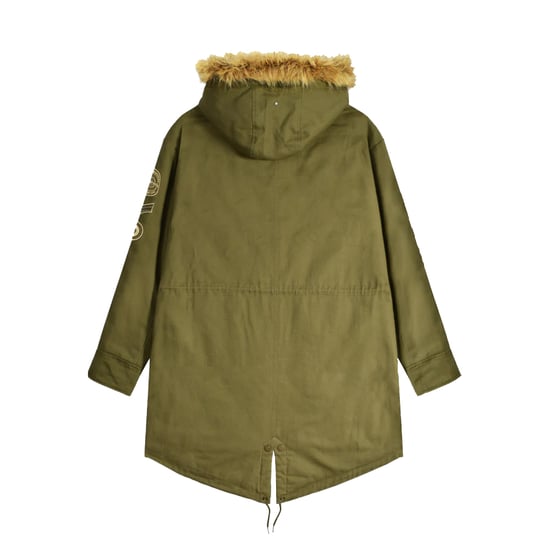 Lambretta Canvas heren parka (Kaki Groen) - Image 2