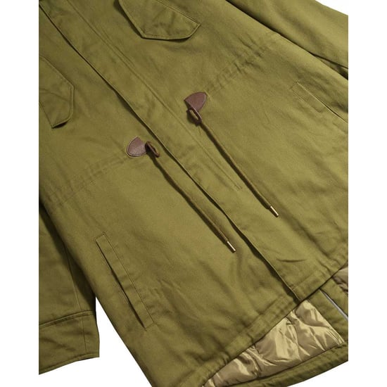 Lambretta Canvas heren parka (Kaki Groen) - Image 3