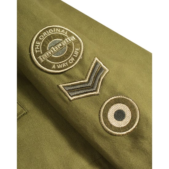 Lambretta Canvas heren parka (Kaki Groen) - Image 4
