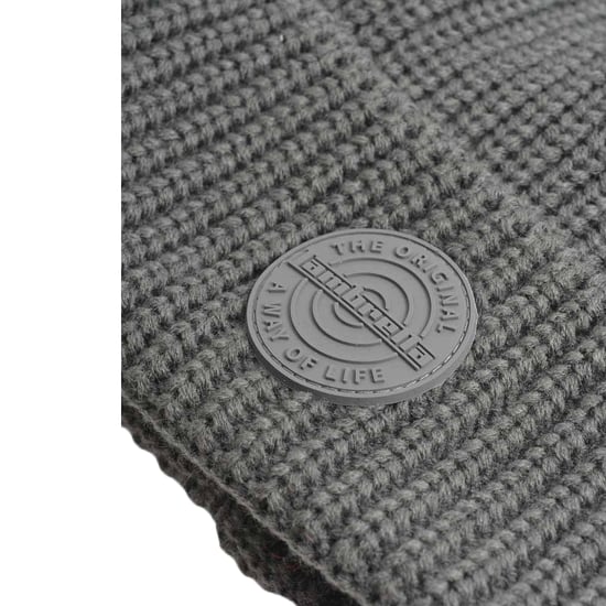 Lambretta Logo Fleece Muts (Houtskool) - Image 3