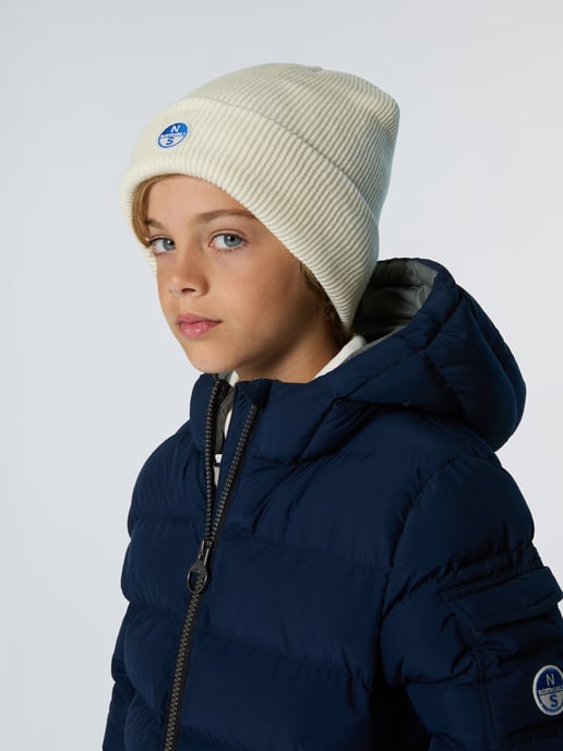 North Sails Muts Geribbeld met logopatch - Image 1