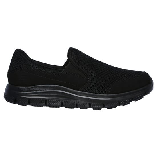 Skechers Vrouwen/dames Cozard Leather Trainers (Zwart) - Image 1