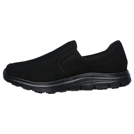 Skechers Vrouwen/dames Cozard Leather Trainers (Zwart) - Image 2
