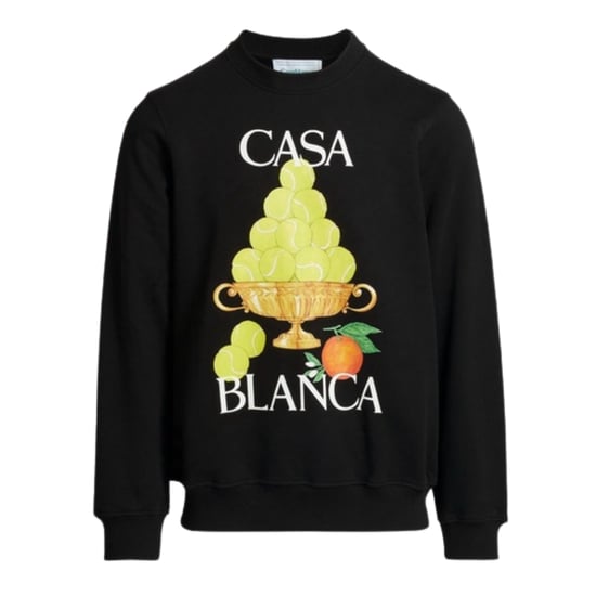 Casablanca La Corbeille D'oranges Zwart Sweatshirt - Image 1