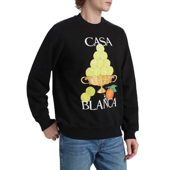 Casablanca La Corbeille D'oranges Zwart Sweatshirt - Image 4
