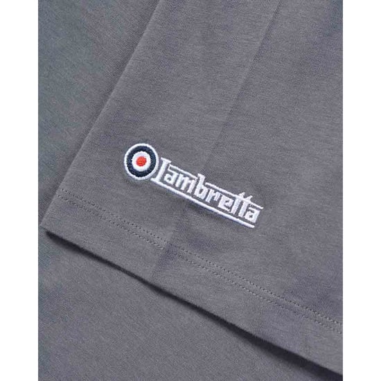 Lambretta Heren Badge Groot & Lang T-Shirt (Strijkijzer) - Image 4