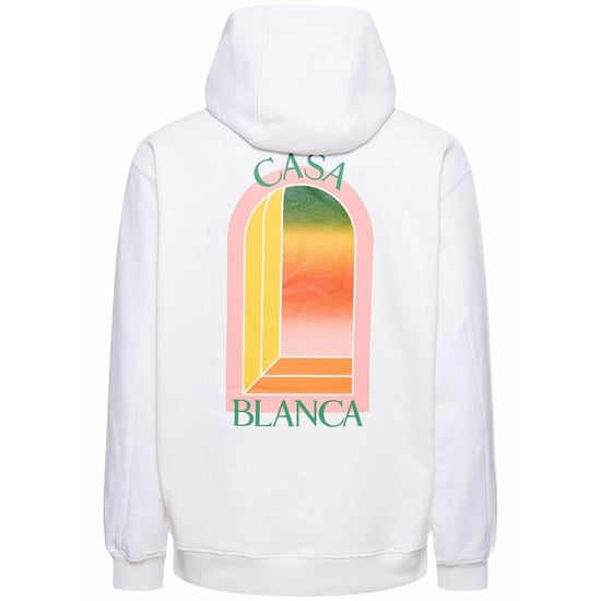Casablanca Gradient Arch Logo Witte Hoodie - Image 2
