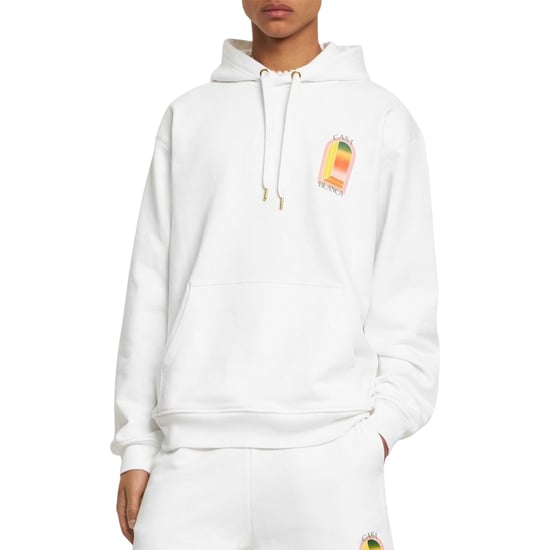 Casablanca Gradient Arch Logo Witte Hoodie - Image 3