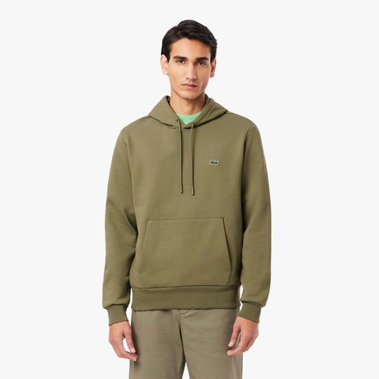 Lacoste Heren Organic Cotton Hoodie (Groen) - Image 2