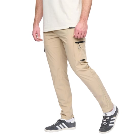 Duck and Cover Heren Puretor Elastische Taille Broek (Stone) - Image 3