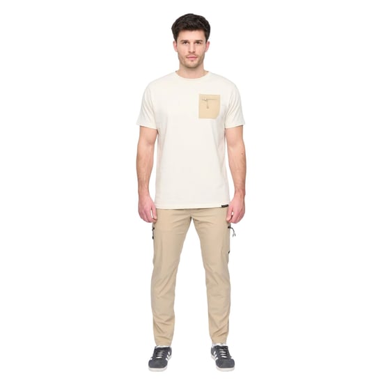 Duck and Cover Heren Puretor Elastische Taille Broek (Stone) - Image 4