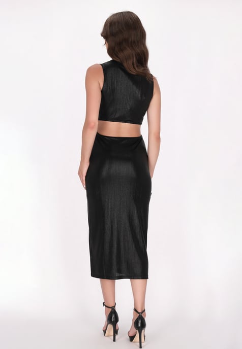 Faina Jurk Dames zwart - Image 4