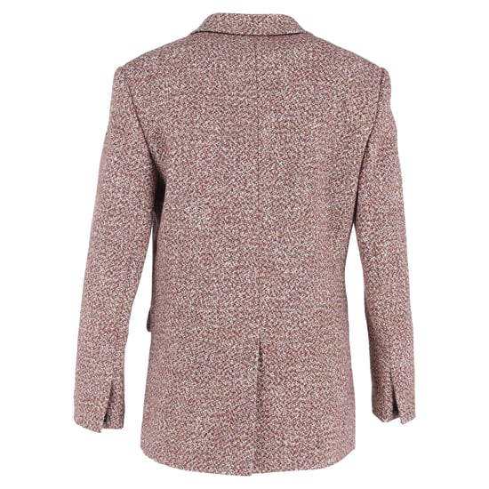 Chloé Effen Tweed Blazer met Pocket in Multicolor Wol - Image 3