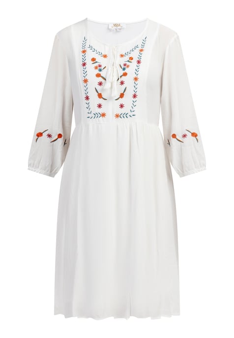 usha Jurk Dames wit - Image 1