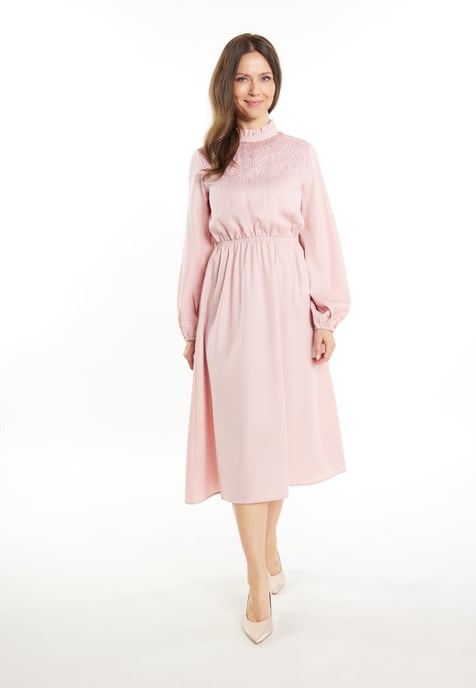 usha midi-jurk Dames roze champagne - Image 2