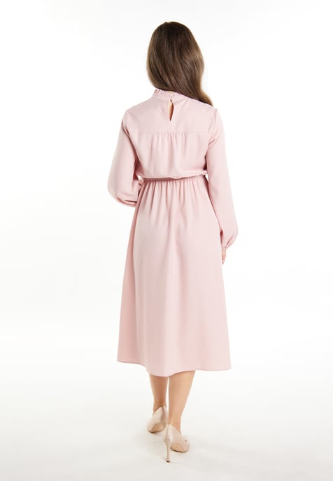 usha midi-jurk Dames roze champagne - Image 3