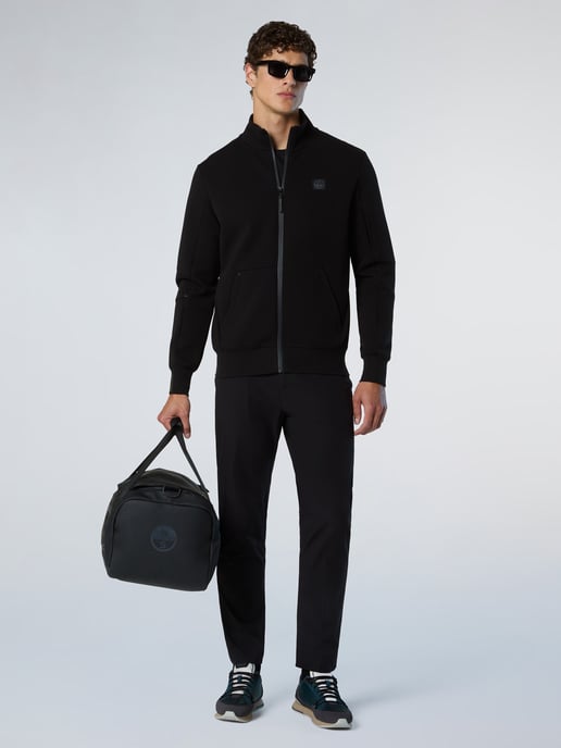 North Sails Sweatshirt Scuba-stof met volledige ritssluiting - Image 4