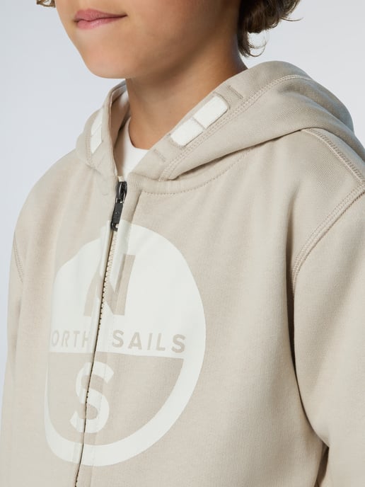 North Sails Hoodie Volledige ritssluiting met maxi-logo - Image 5