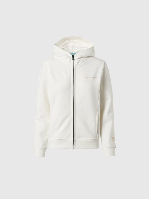 North Sails Hoodie met rits Met ton-sur-ton logo - Image 3