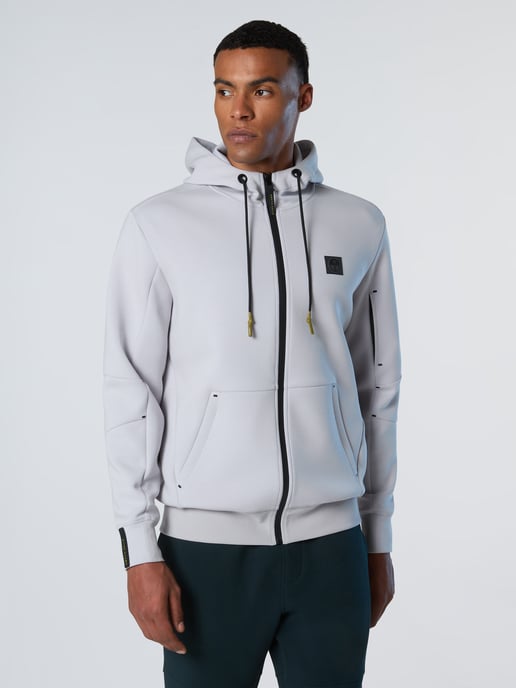 North Sails Sweatshirt Scuba-stof met volledige ritssluiting - Image 1