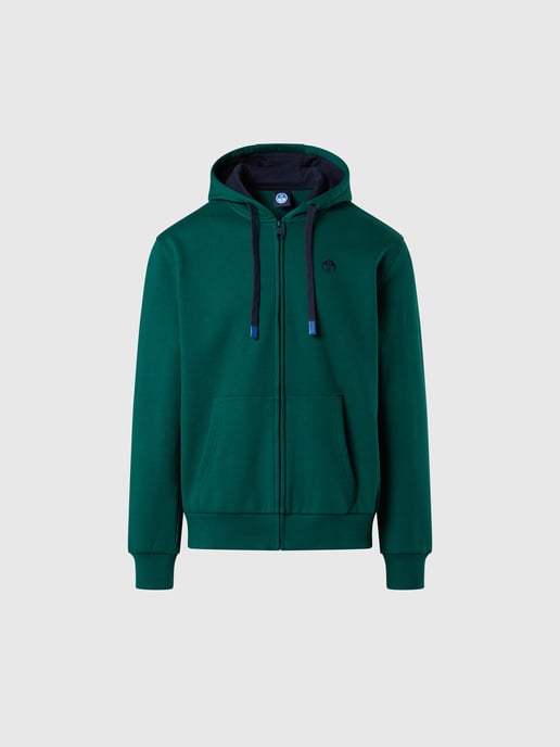North Sails Hoodie Volledige ritssluiting met geborduurd logo - Image 3