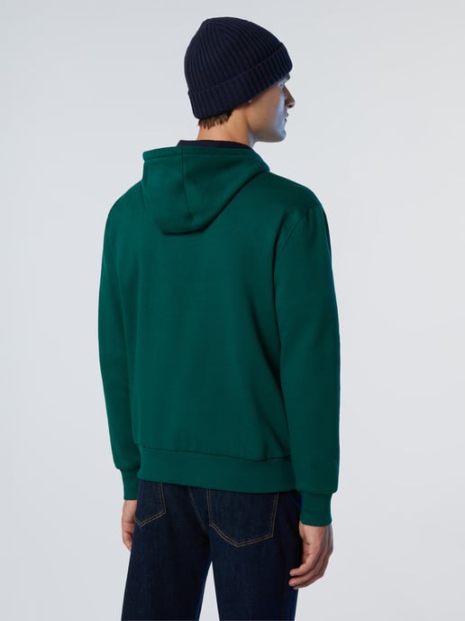 North Sails Hoodie Volledige ritssluiting met geborduurd logo - Image 5