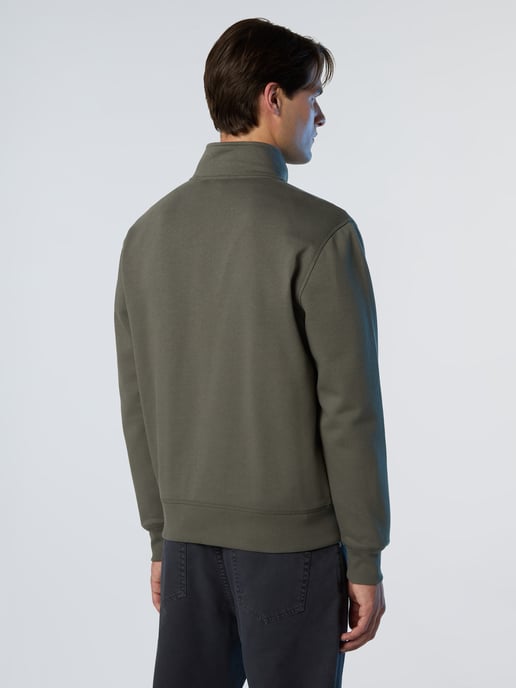North Sails Sweatshirt Volledige ritssluiting met logopatch - Image 2